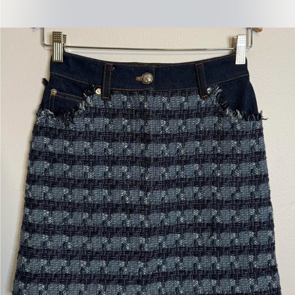 Veronica Beard Dresses & Skirts - Veronica Beard Blue Tweed Skirt